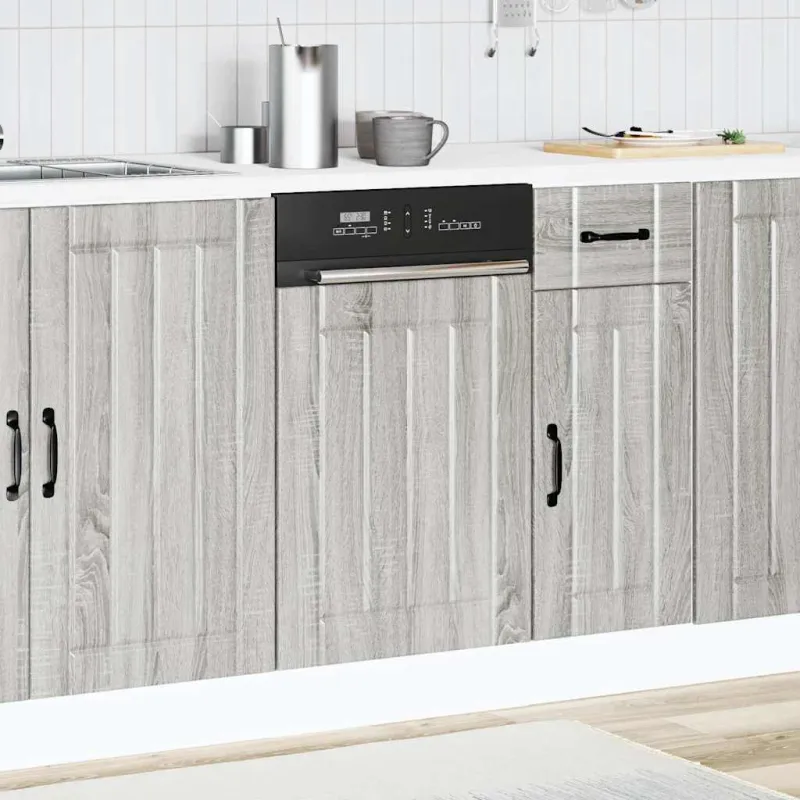 indaplovės skydelis Lucca Pilka Sonoma Engineered Wood