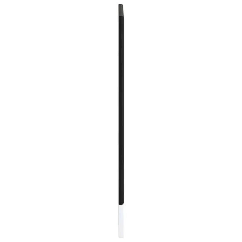 indaplovės skydelis Lucca Black Engineered Wood