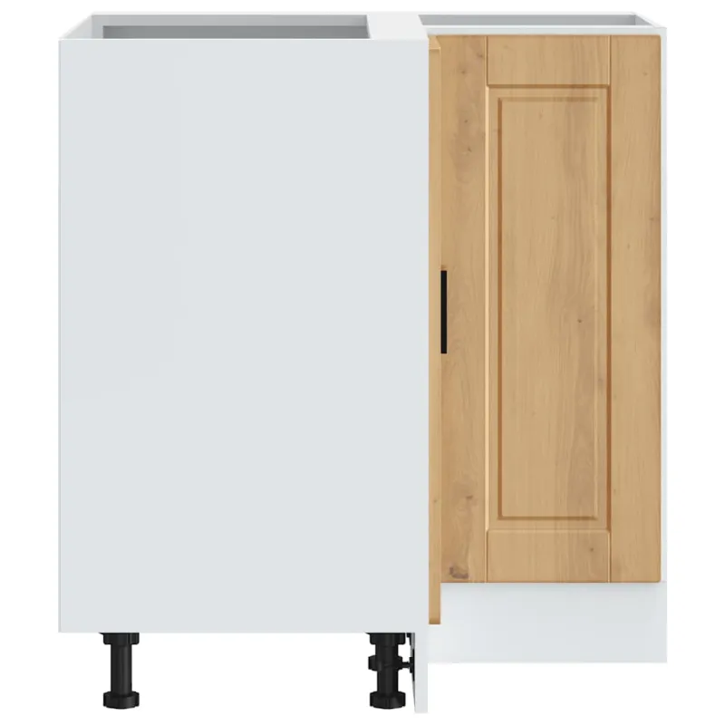 Virtuvės kampinė spintelė, Porto, artisano ąžuolo, mediena