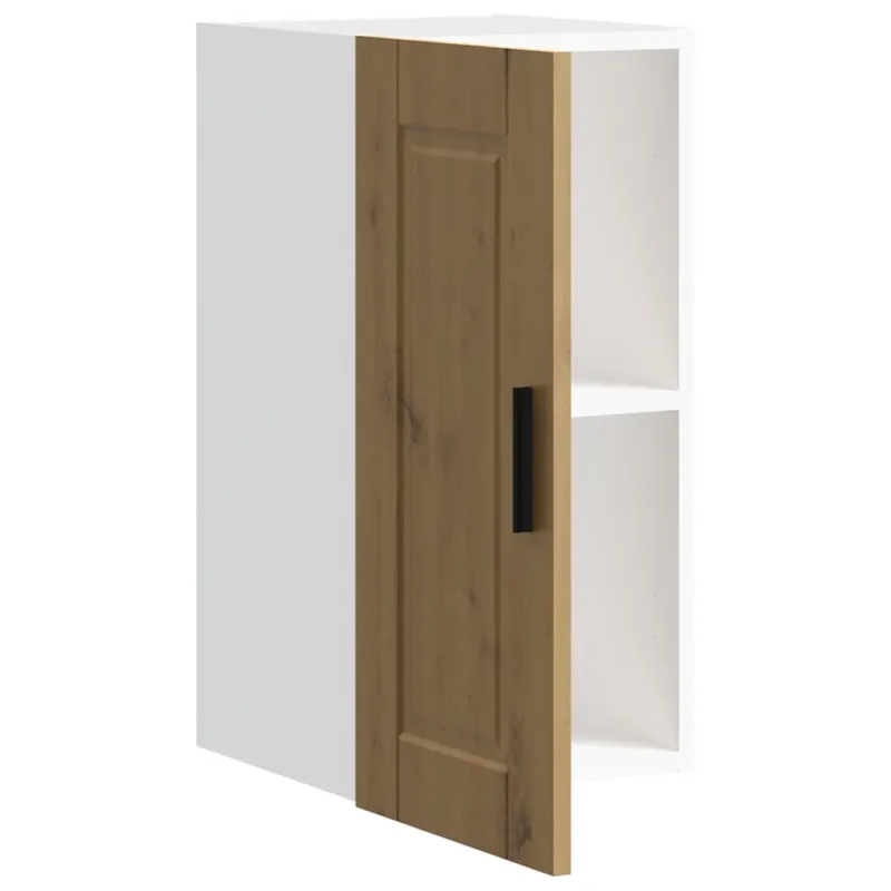 Sieninė virtuvės spinta "Porto" Artisan Oak Engineered Wood
