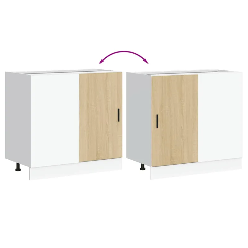 kriauklės pagrindo spintelė “Lyon" Sonoma Oak Engineered Wood