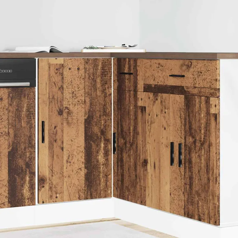 kriauklės pagrindo spintelė “Lyon" Old Wood Engineered Wood