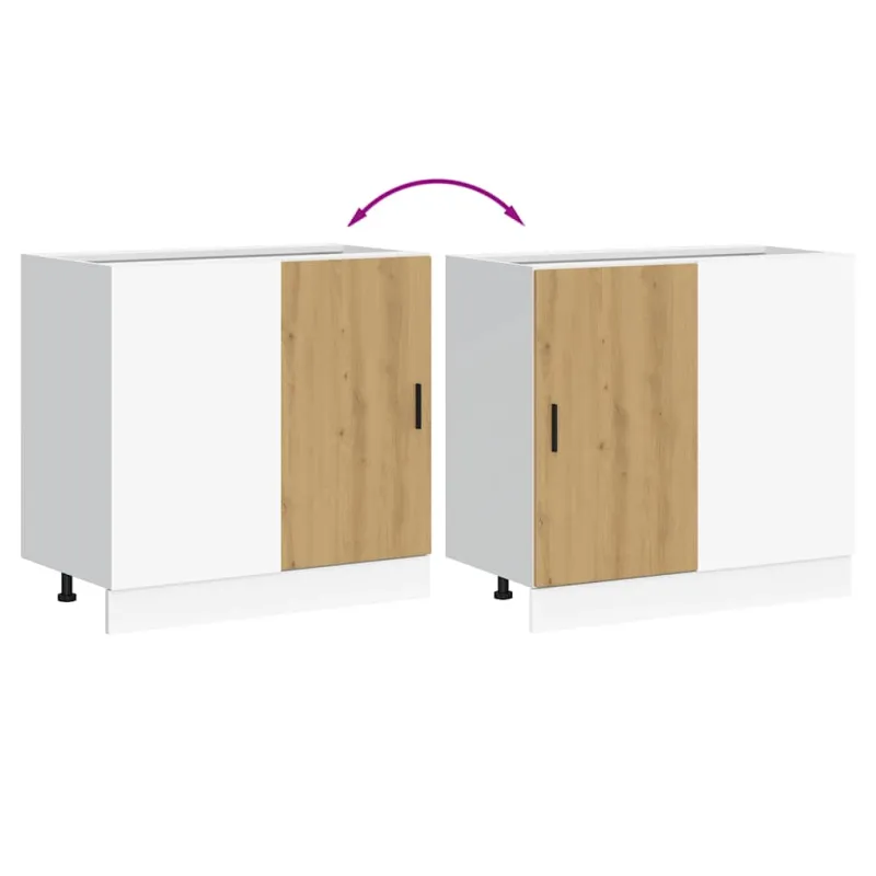 kriauklės pagrindo spintelė “Lyon" Artisan Oak Engineered Wood