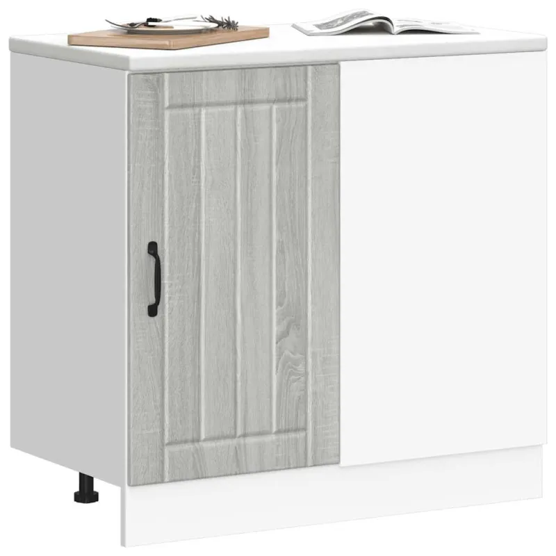virtuvės apatinė spintelė Lucca Pilka Sonoma Engineered Wood