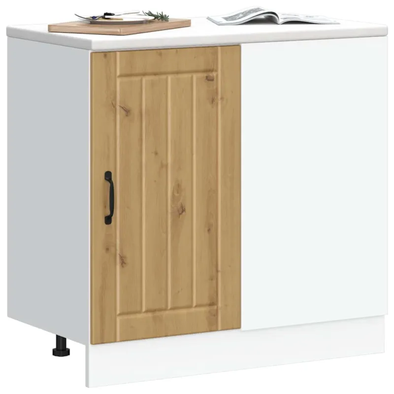 virtuvės apatinė spintelė "Lucca" Artisan Oak Engineered Wood