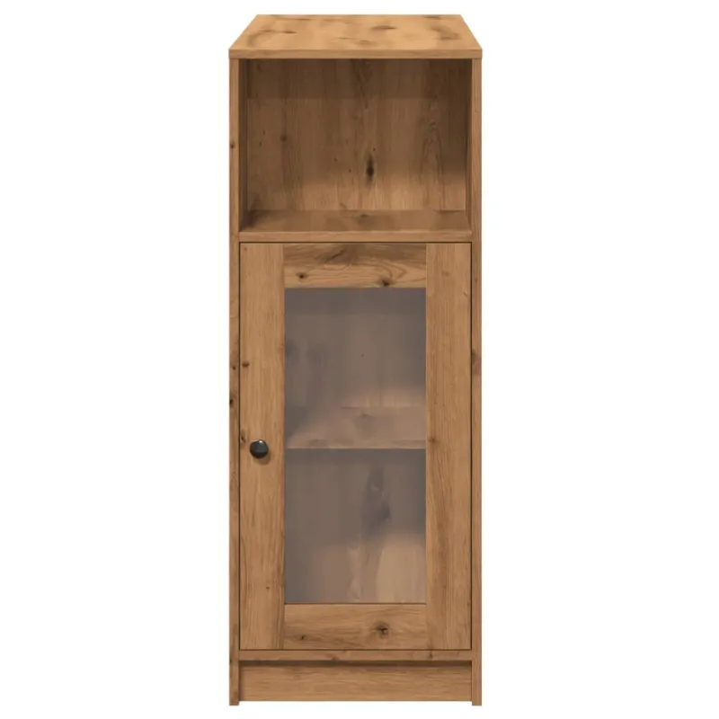 Baro stalas su lentynomis, artisano, 101x40x103,5cm, mediena