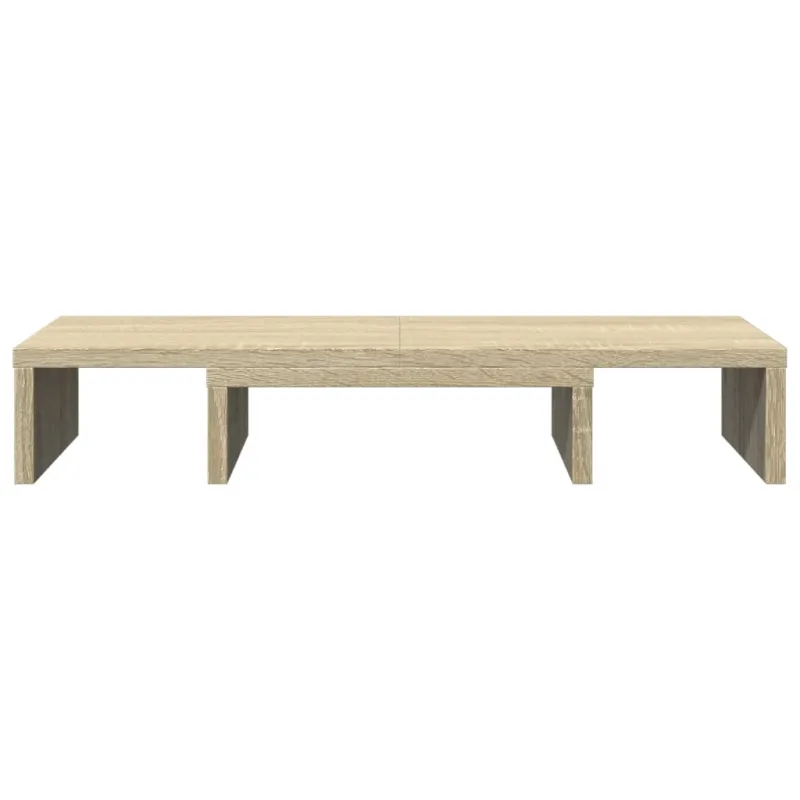 Monitoriaus stovas, ąžuolo, 60x24x10,5cm, apdirbta mediena