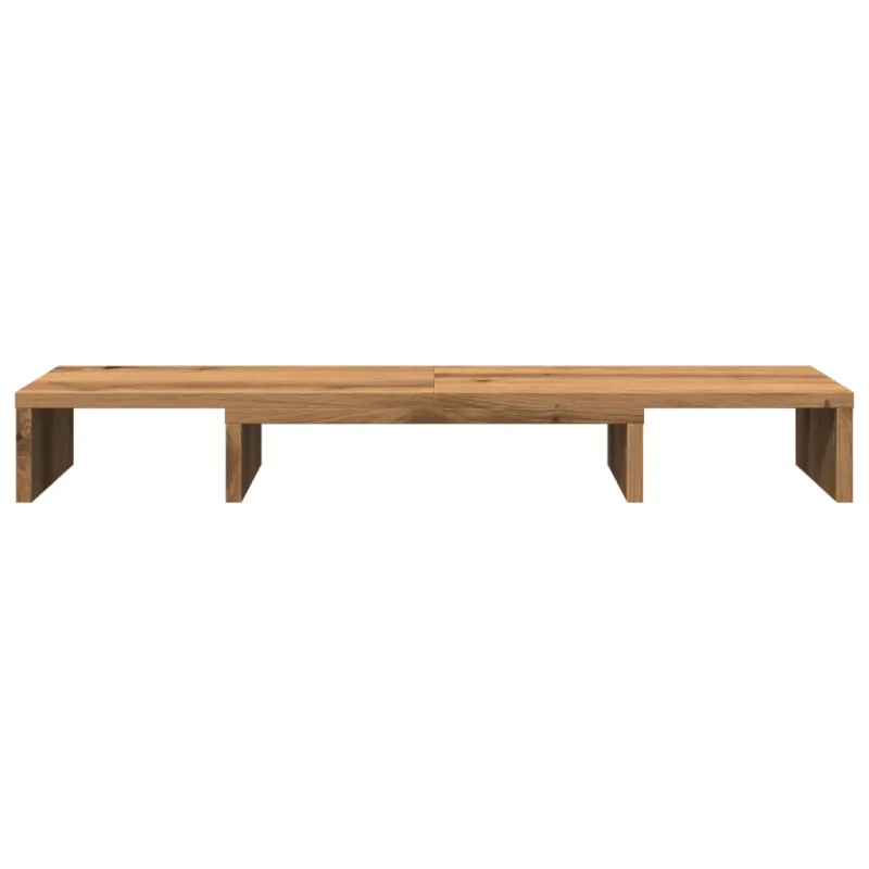 Monitoriaus stovas, artisano ąžuolo, 80x24x10,5cm, mediena