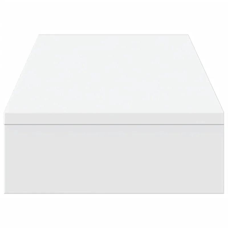 Monitoriaus stovas, baltas, 100x27x10cm, apdirbta mediena