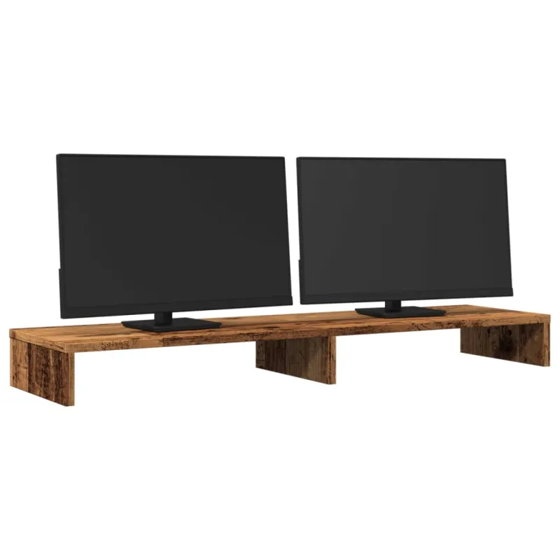 Monitoriaus stovas, medienos, 100x27x10cm, apdirbta mediena