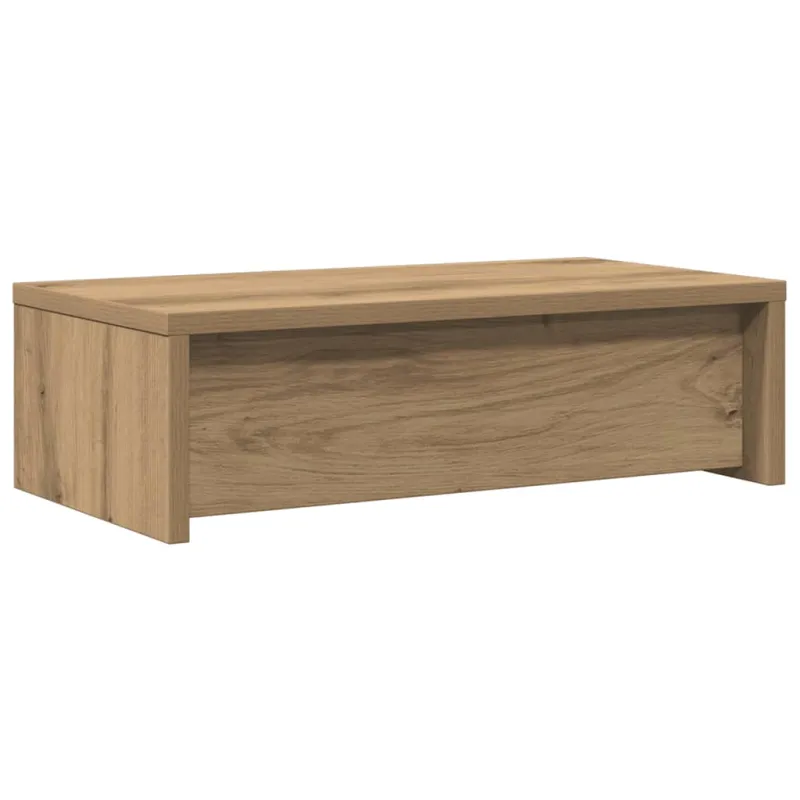 Monitoriaus stovas su stalčiais, artisano, 50x27x15cm, mediena