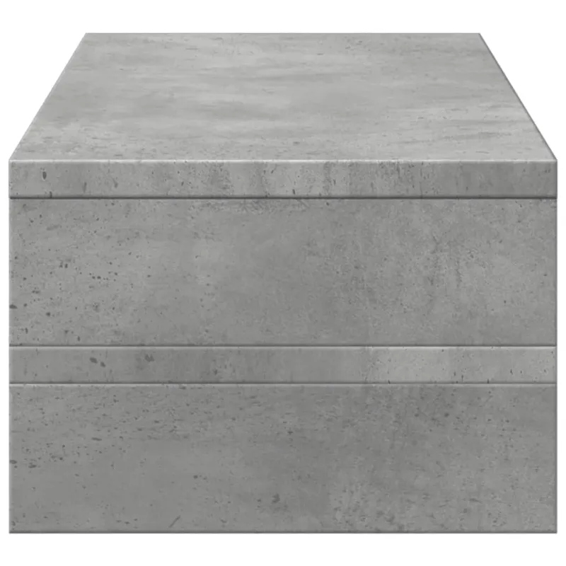 Monitoriaus stovas, betono, 54x22x15cm, apdirbta mediena