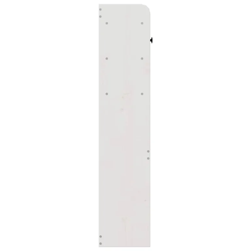 Galvūgalis su daiktų laikymo vieta, baltas, 160cm, pušis