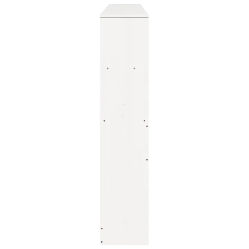 Galvūgalis su daiktų laikymo vieta, baltas, 180cm, pušis