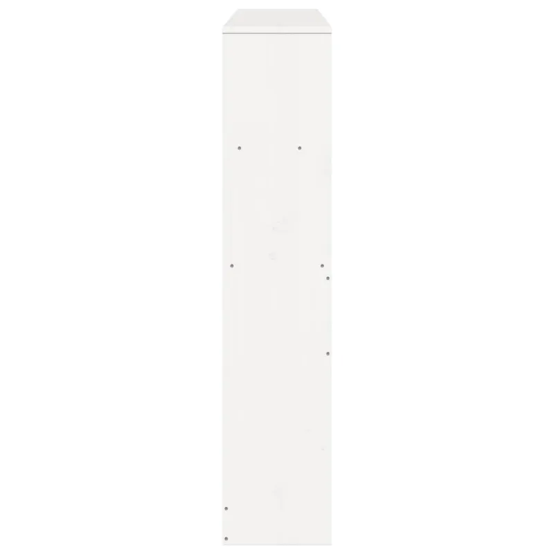 Galvūgalis su daiktų laikymo vieta, baltas, 160cm, pušis