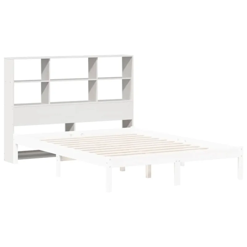 Galvūgalis su daiktų laikymo vieta, baltas, 160cm, pušis