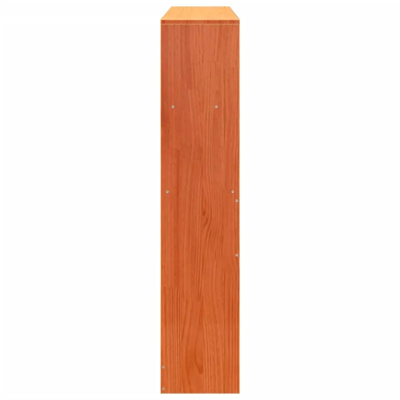Galvūgalis su daiktų laikymo vieta, rudas, 140cm, pušis
