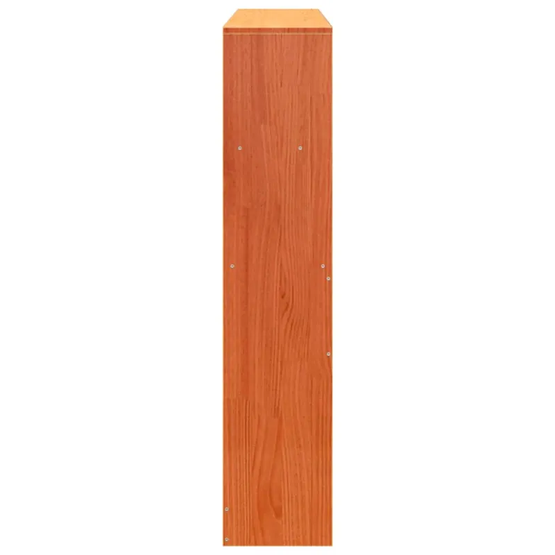 Galvūgalis su daiktų laikymo vieta, rudas, 135cm, pušis
