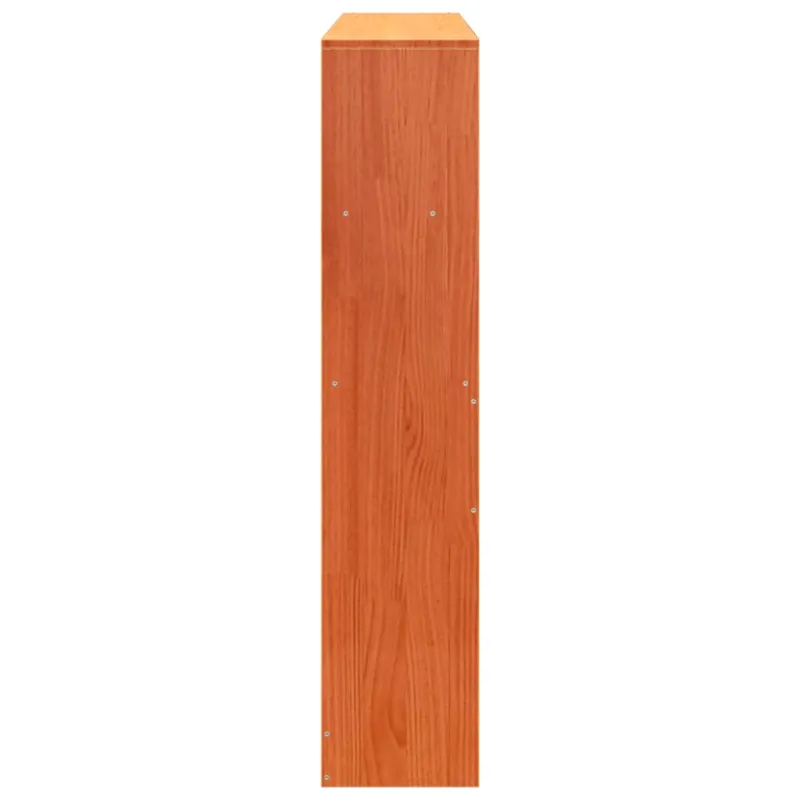 Galvūgalis su daiktų laikymo vieta, rudas, 120cm, pušis