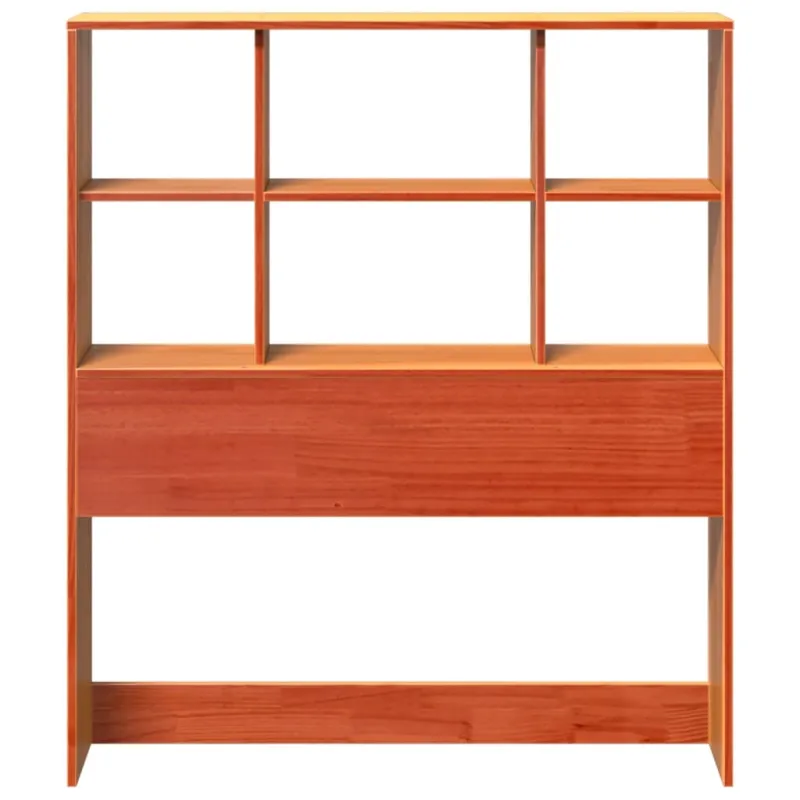 Galvūgalis su daiktų laikymo vieta, rudas, 75cm, pušis