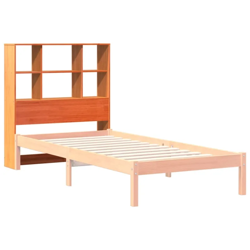 Galvūgalis su daiktų laikymo vieta, rudas, 75cm, pušis