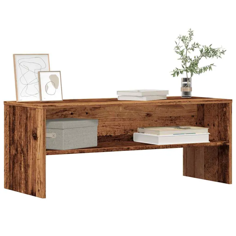 televizoriaus spintelė Old Wood 100x40x40 cm Engineered Wood