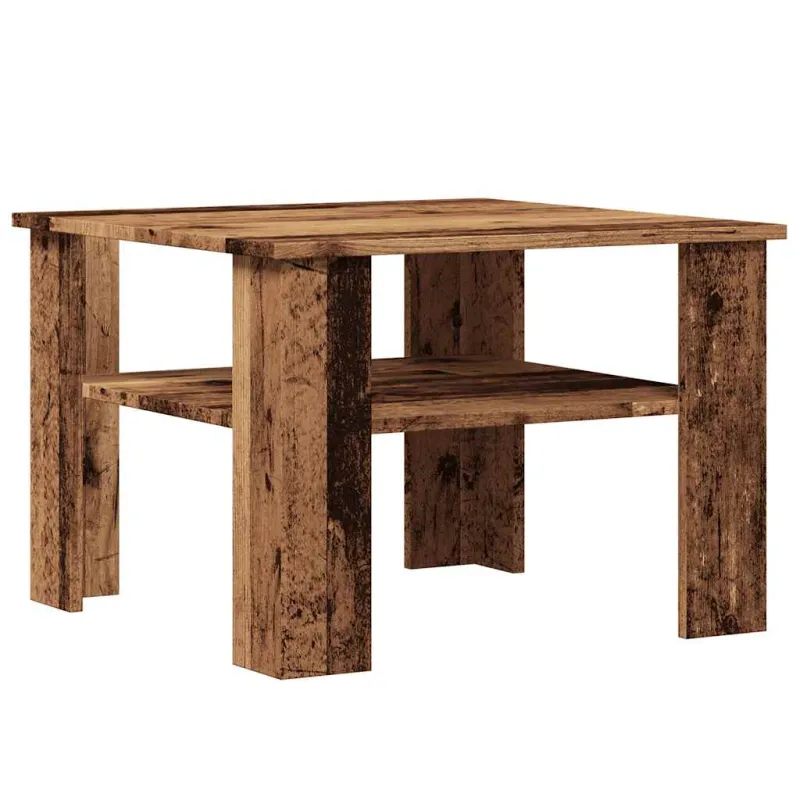 kavos staliukas Old Wood 60x60x42 cm Engineered Wood