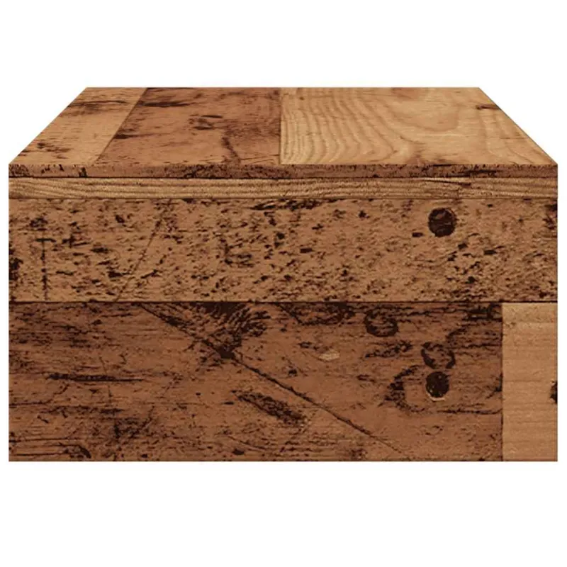 monitoriaus stovas Old Wood 42x24x13 cm Engineered Wood