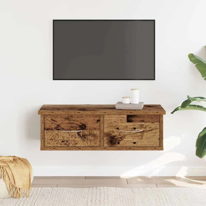 Sieninė Spinta Old Wood 60x26x18,5 cm Inžinerinė mediena