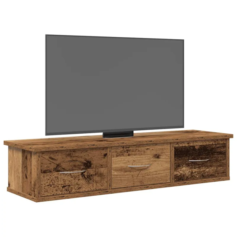 Sieninė Spinta Old Wood 88x26x18,5 cm Inžinierinė mediena