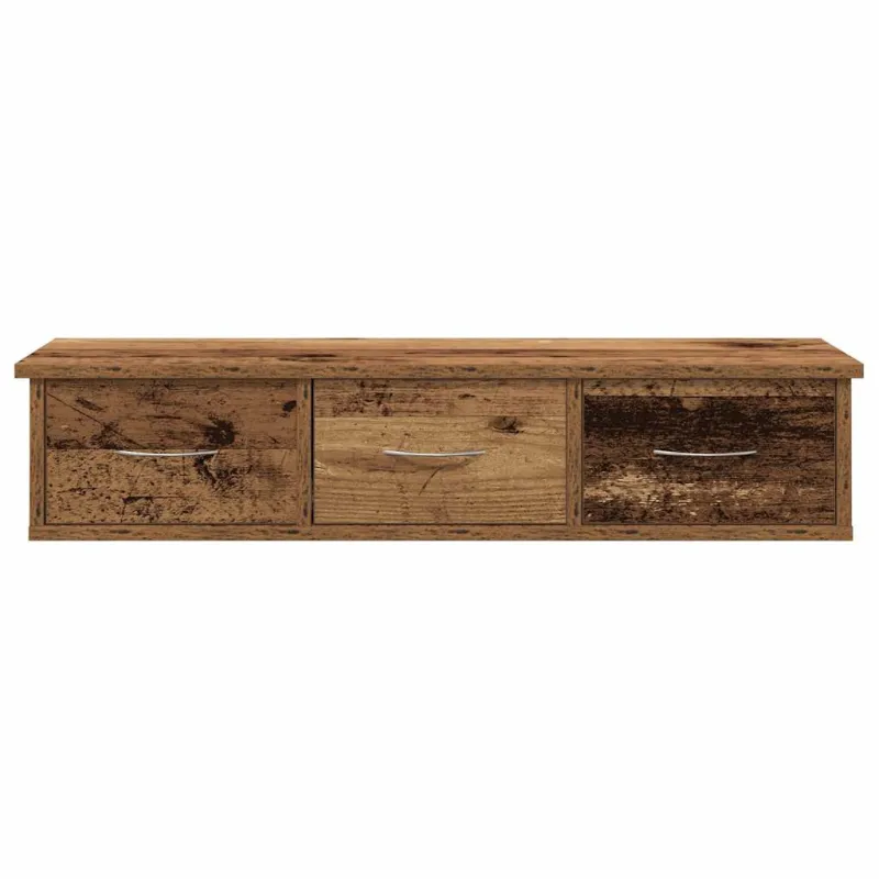 Sieninė Spinta Old Wood 88x26x18,5 cm Inžinierinė mediena