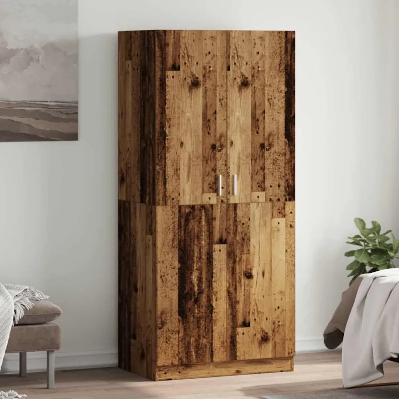 Spinta Old Wood 80x52x180 cm Engineered Wood