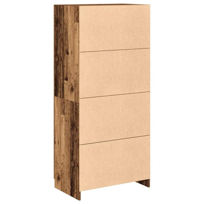 Spinta Old Wood 80x52x180 cm Engineered Wood