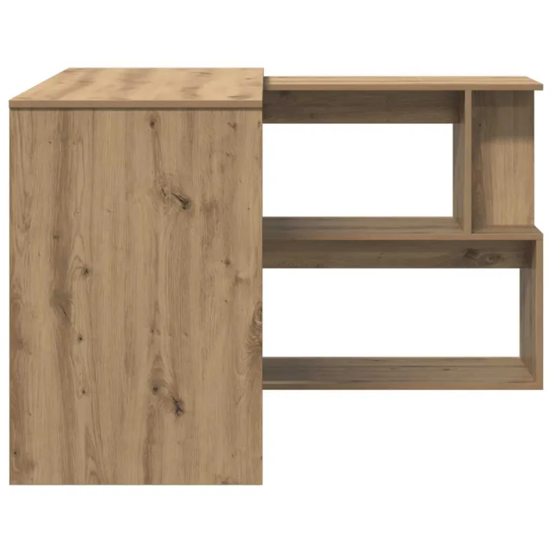 Kampinis rašomasis stalas, artisano, 200,5x50x76cm, mediena
