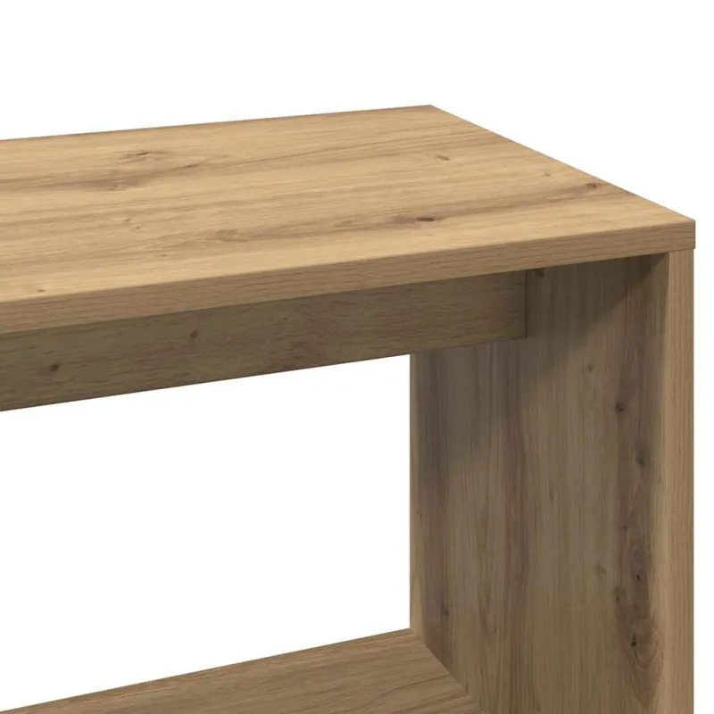 Kampinis rašomasis stalas, artisano, 200,5x50x76cm, mediena