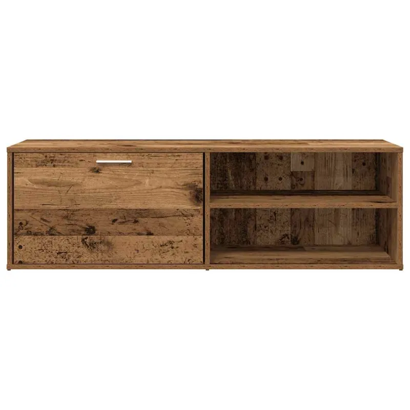 televizoriaus spintelė Old Wood 120x34x37 cm Engineered Wood