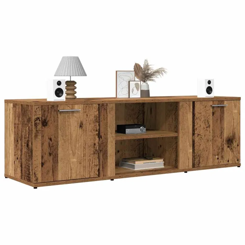 televizoriaus spintelė Old Wood 120x34x37 cm Engineered Wood