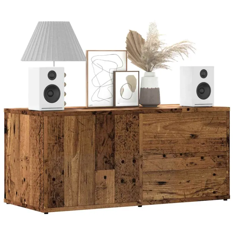 televizoriaus spintelė Old Wood 80x34x35,5 cm Engineered Wood