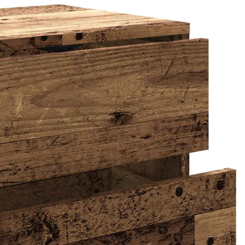televizoriaus spintelė Old Wood 80x34x35,5 cm Engineered Wood