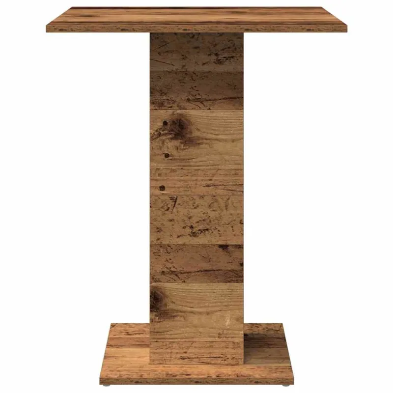 Bistro stalas Old Wood 60x60x75 cm Engineered Wood