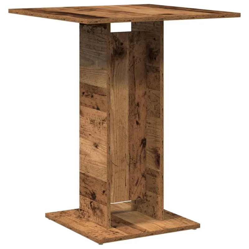 Bistro stalas Old Wood 60x60x75 cm Engineered Wood