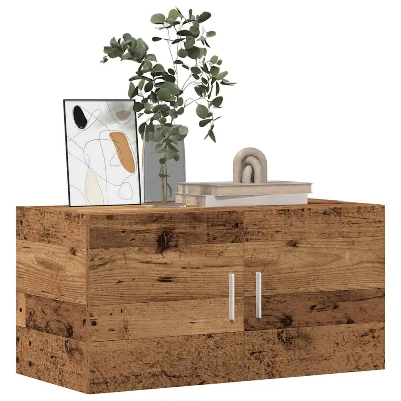 Sieninė Spinta Old Wood 80x39x40 cm Inžinierinė mediena