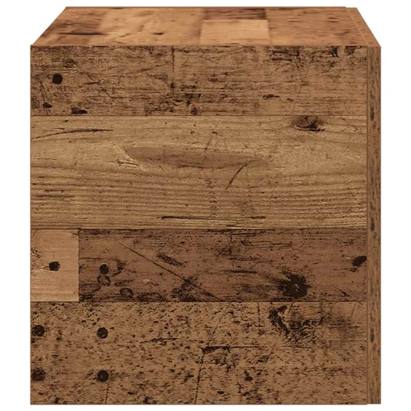 Sieninė Spinta Old Wood 80x39x40 cm Inžinierinė mediena