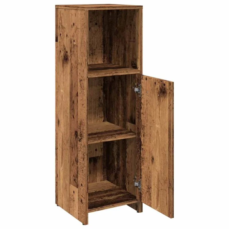 Vonios spintelė Old Wood 30x30x95 cm Engineered Wood