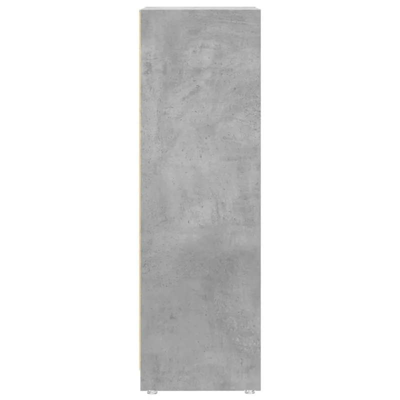 Vonios kambario spintelė, betono pilka, 30x30x95cm, MDP