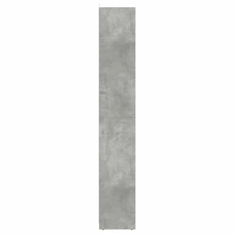 Vonios kambario spintelė, betono pilka, 30x30x183,5cm, MDP