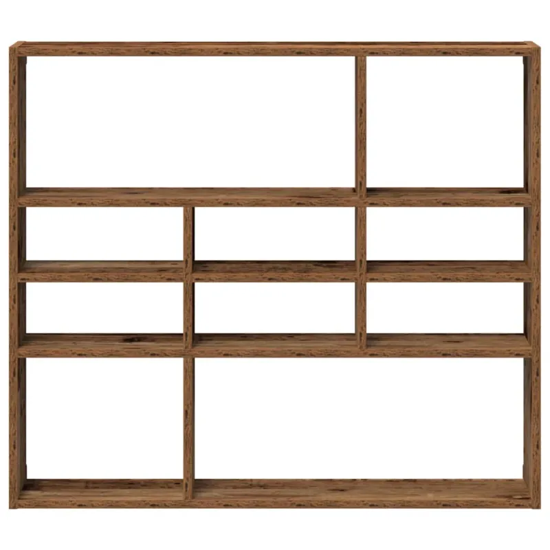 Sieninė lentyna Old Wood 90x16x78 cm Inžinierinė mediena