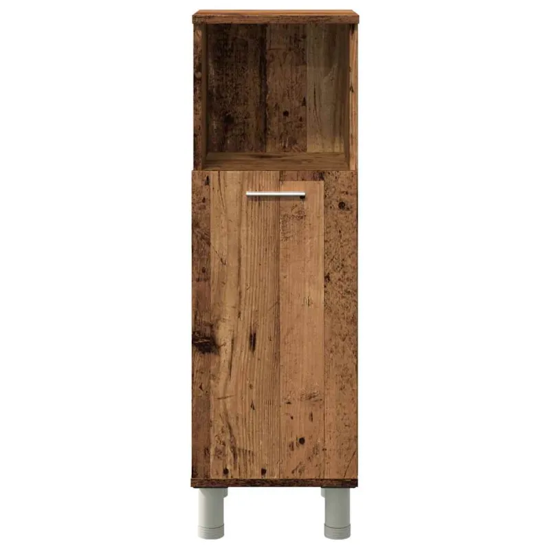 Vonios spintelė Old Wood 30x30x95 cm Engineered Wood