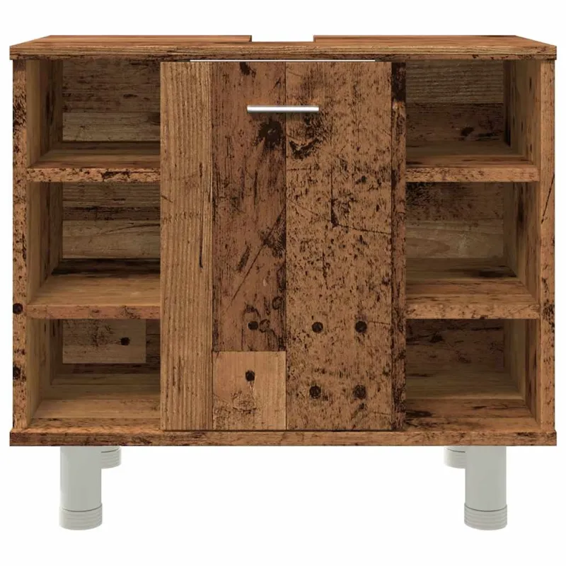 Vonios spintelė Old Wood 60x32x53,5 cm Engineered Wood