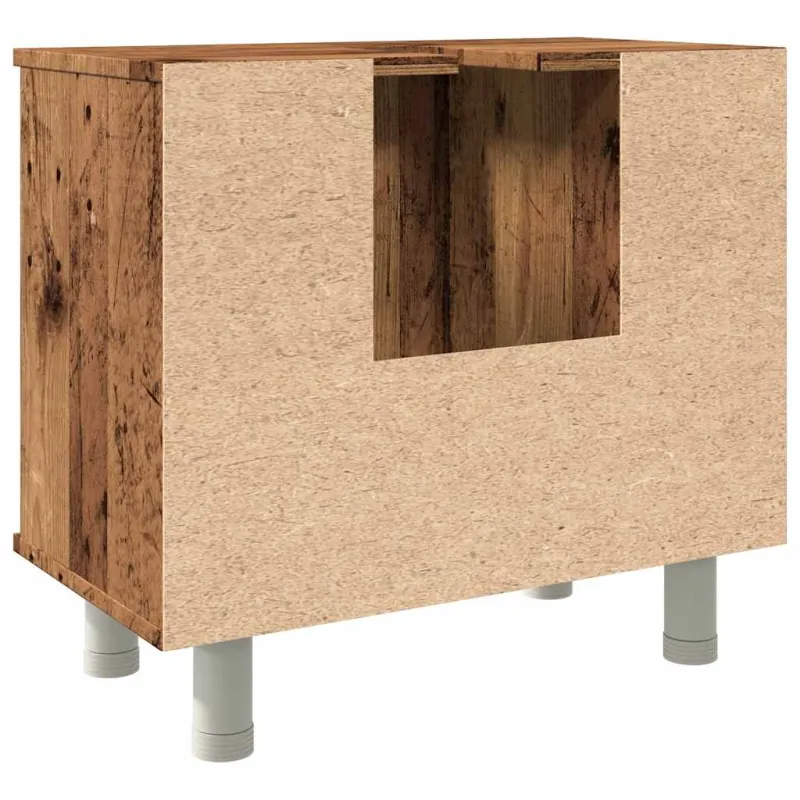 Vonios spintelė Old Wood 60x32x53,5 cm Engineered Wood